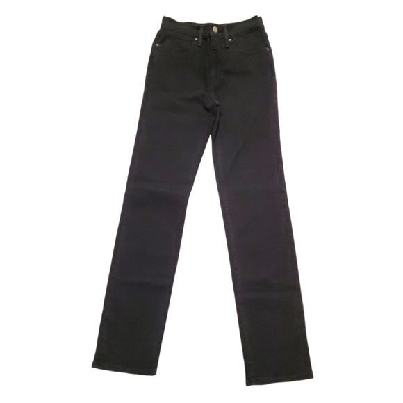 Levi's 724 black high rise straight leg jeans - Picture 5 of 14
